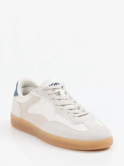 THE HOFF BRAND – Sneaker aus Veloursleder Offwhite