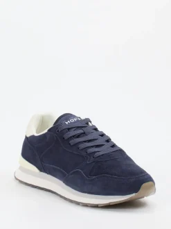 THE HOFF BRAND – Sneaker aus Kalbleder Marineblau