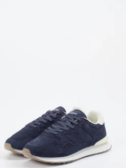 THE HOFF BRAND – Sneaker aus Kalbleder Marineblau