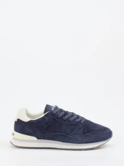 THE HOFF BRAND – Sneaker aus Kalbleder Marineblau