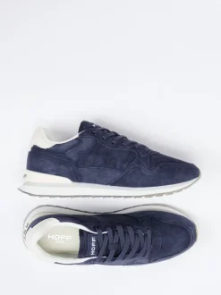 THE HOFF BRAND – Sneaker aus Kalbleder Marineblau