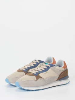 The Hoff Brand – Sneaker aus Veloursleder beige