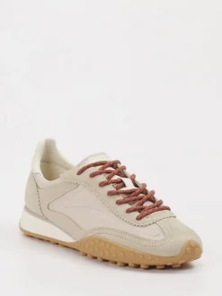 THE HOFF BRAND – Sneaker aus Veloursleder/Textil beige
