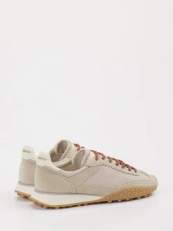 THE HOFF BRAND – Sneaker aus Veloursleder/Textil beige