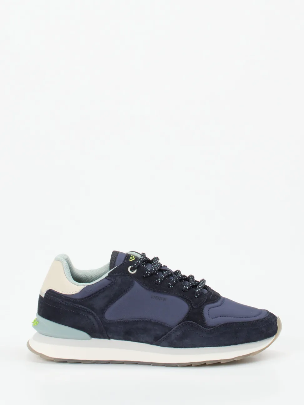 The Hoff Brand – Sneaker aus Veloursleder und Textil navy