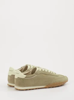 THE HOFF BRAND – Sneaker aus Veloursleder Salbeigrün