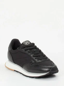 THE HOFF BRAND – Sneaker aus Textil und Leder Schwarz
