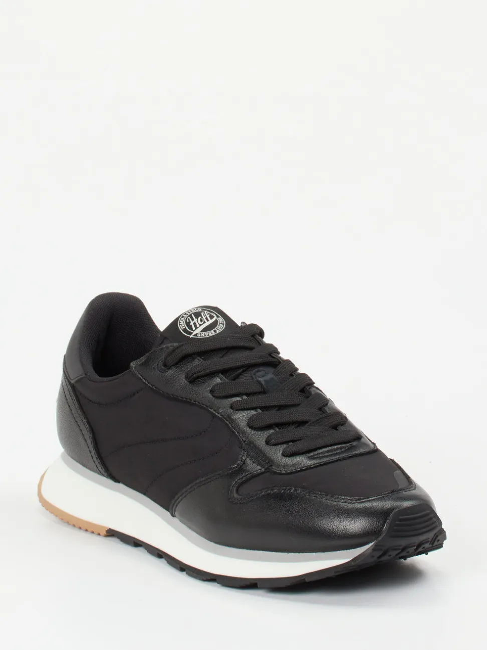 THE HOFF BRAND – Sneaker aus Textil und Leder Schwarz
