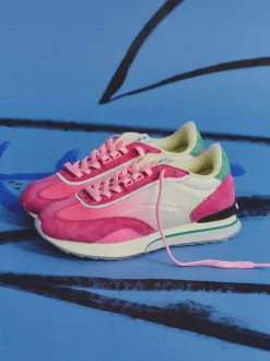 THE HOFF BRAND – Sneaker aus Textil und Veloursleder