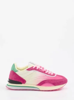 THE HOFF BRAND – Sneaker aus Textil und Veloursleder