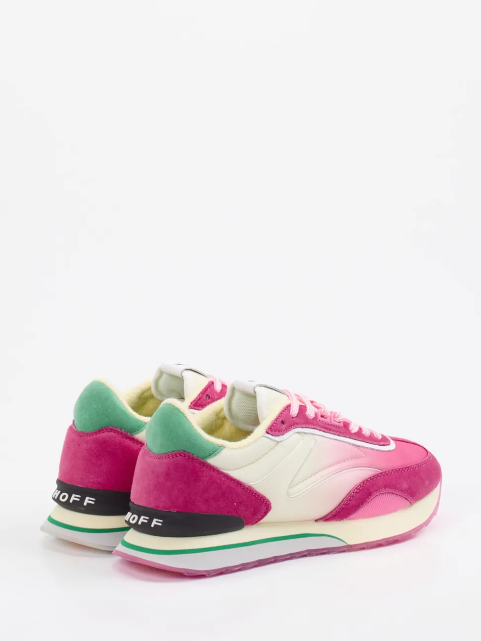THE HOFF BRAND – Sneaker aus Textil und Veloursleder