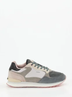 THE HOFF BRAND – Sneaker aus Velour/Textil in Pastell