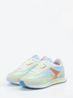 THE HOFF BRAND – Sneaker aus Textil und Veloursleder Mintgrün