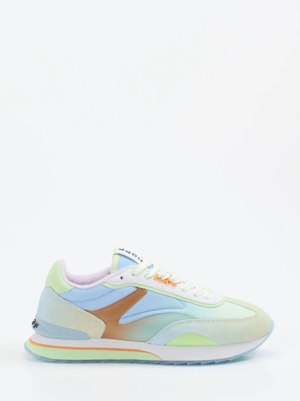 THE HOFF BRAND – Sneaker aus Textil und Veloursleder Mintgrün
