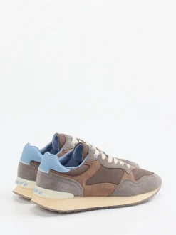 THE HOFF BRAND – Sneaker Amsterdam aus Veloursleder und Textil