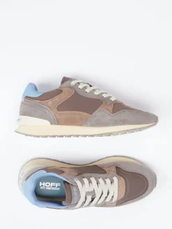 THE HOFF BRAND – Sneaker Amsterdam aus Veloursleder und Textil