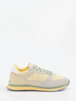 THE HOFF BRAND – Sneaker aus Textil und Veloursleder