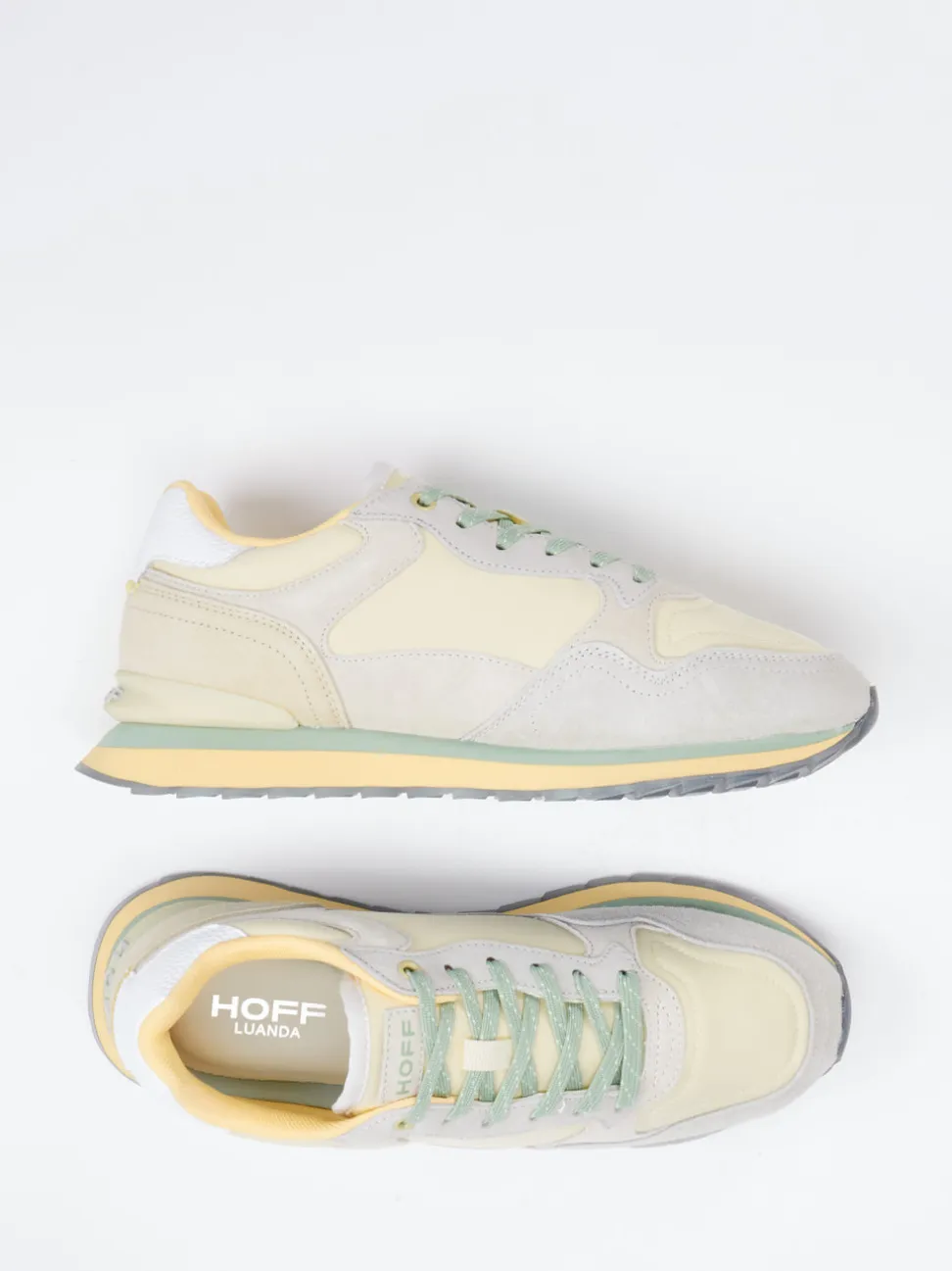 THE HOFF BRAND – Sneaker aus Textil und Veloursleder