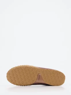 THE HOFF BRAND – Sneaker aus Velour/Textil braun