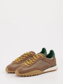 THE HOFF BRAND – Sneaker aus Veloursleder braun