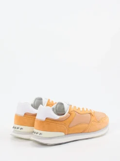 THE HOFF BRAND – Sneaker aus Veloursleder mandelorange