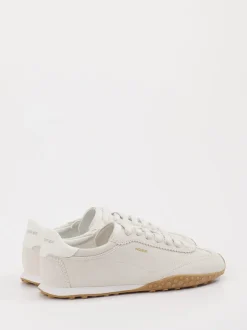 THE HOFF BRAND – Sneaker aus Veloursleder Offwhite