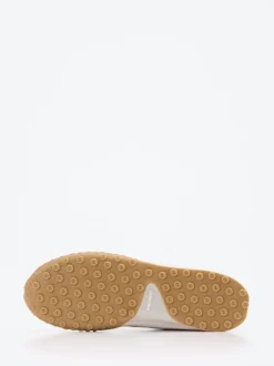 THE HOFF BRAND – Sneaker aus Veloursleder Offwhite