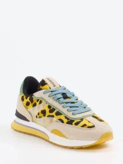 THE HOFF BRAND – Sneaker aus Velourleder und Textil