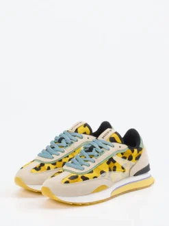 THE HOFF BRAND – Sneaker aus Velourleder und Textil