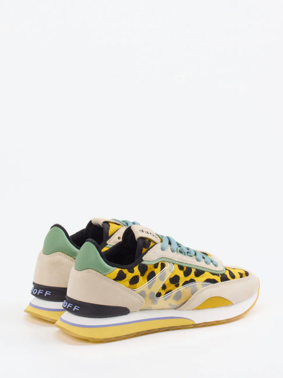 THE HOFF BRAND – Sneaker aus Velourleder und Textil