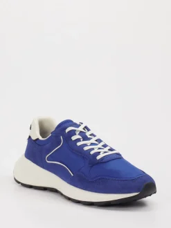THE HOFF BRAND – Sneaker aus Velour/Textil Kobaltblau