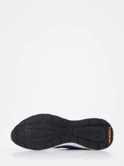 THE HOFF BRAND – Sneaker aus Velour/Textil Kobaltblau