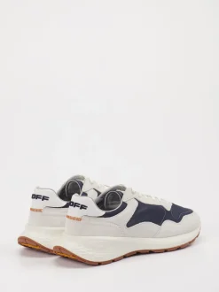 THE HOFF BRAND – Sneaker aus Veloursleder/Textil Offwhite