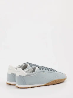 THE HOFF BRAND – Sneaker aus Veloursleder taubenblau