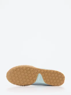 THE HOFF BRAND – Sneaker aus Veloursleder taubenblau