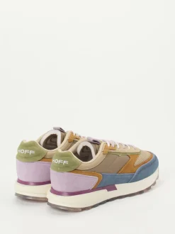 THE HOFF BRAND – Sneaker aus Veloursleder multicolor