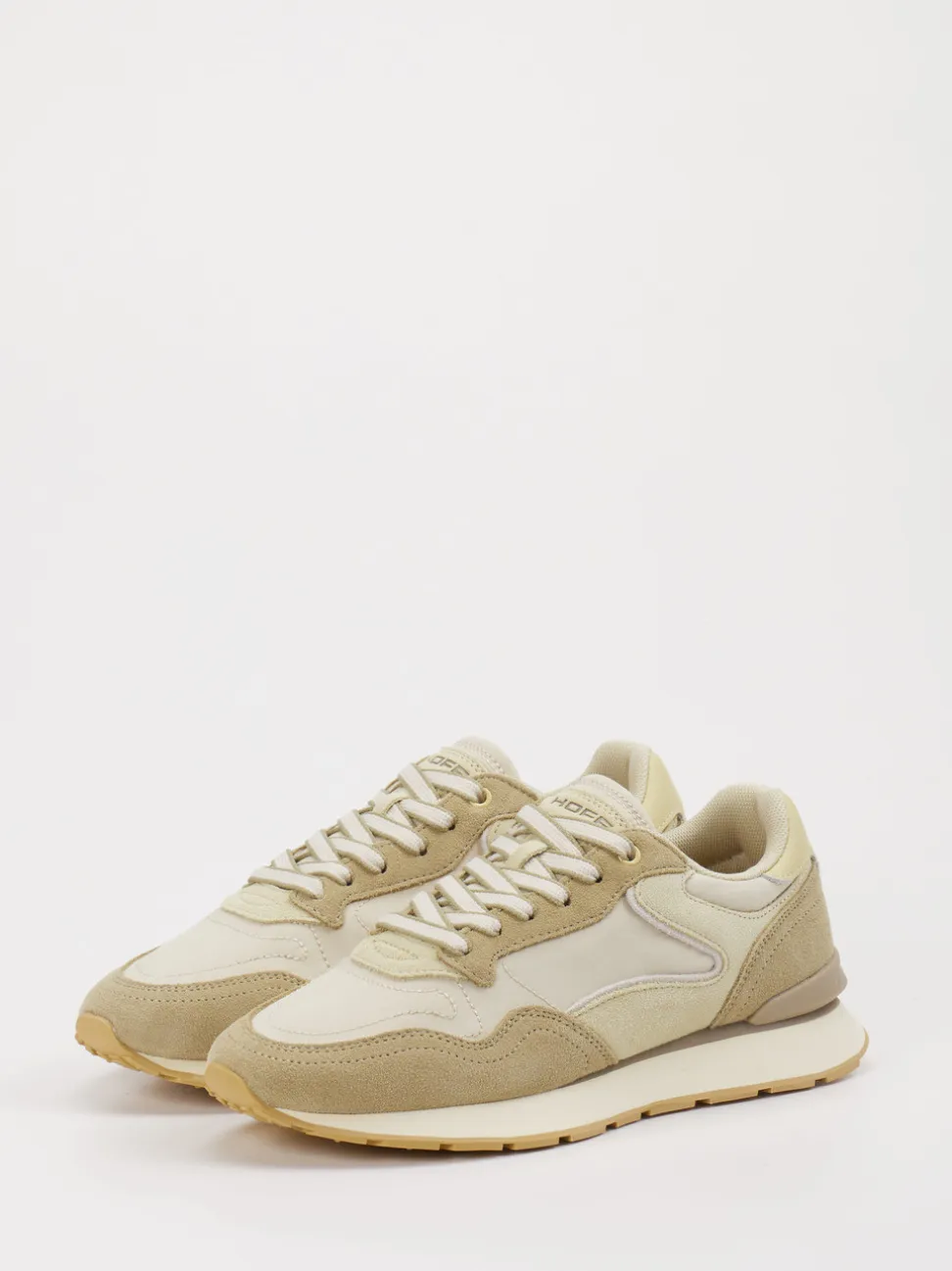 THE HOFF BRAND – Sneaker aus Velourleder und Mesh
