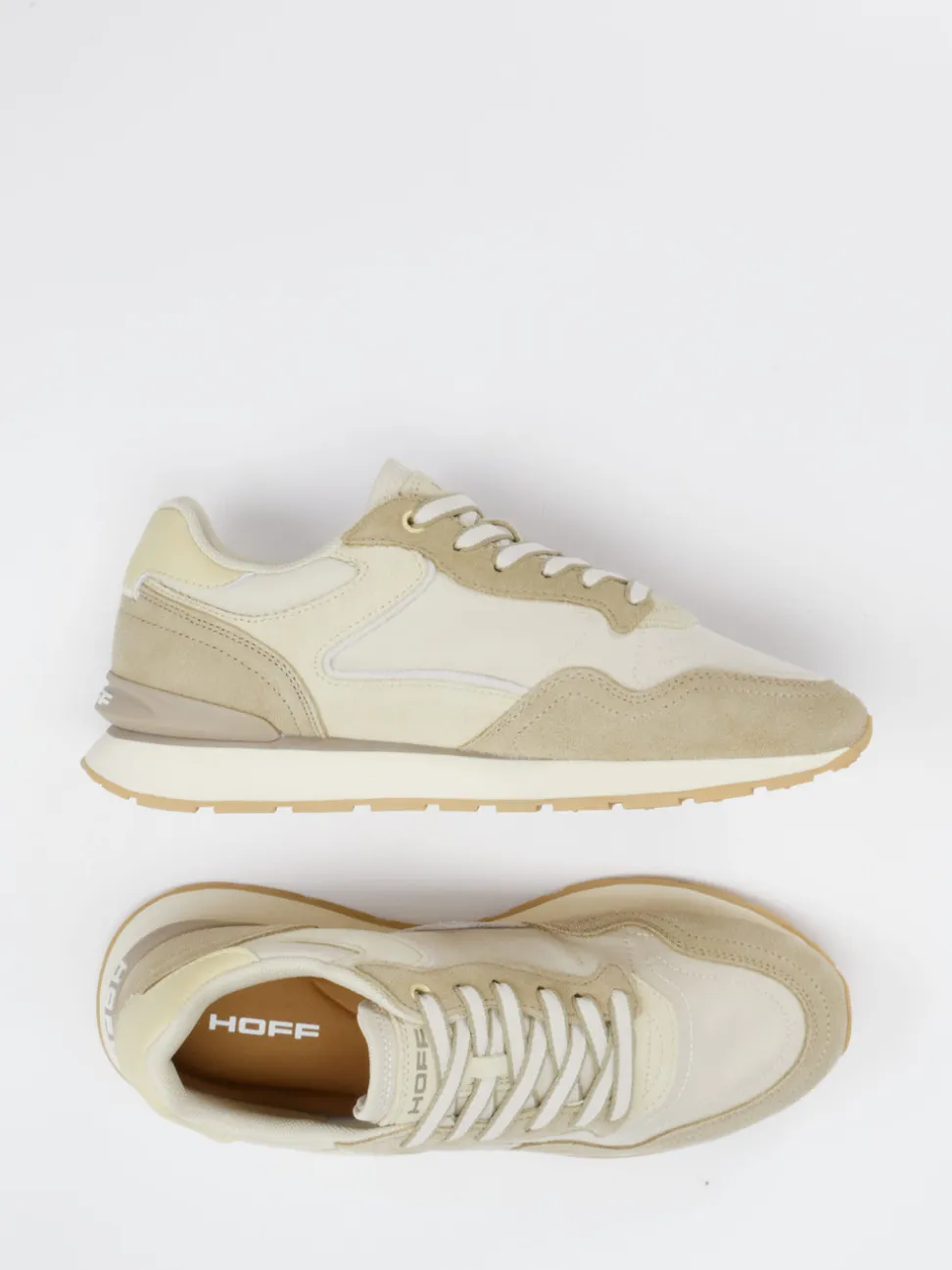THE HOFF BRAND – Sneaker aus Velourleder und Mesh