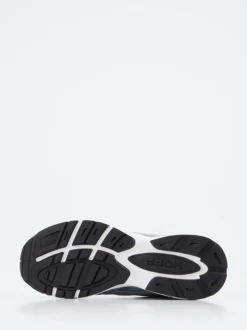 THE HOFF BRAND – Sneaker aus Metallicleder Eisblau