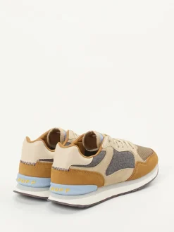THE HOFF BRAND – Sneaker aus Veloursleder Beige