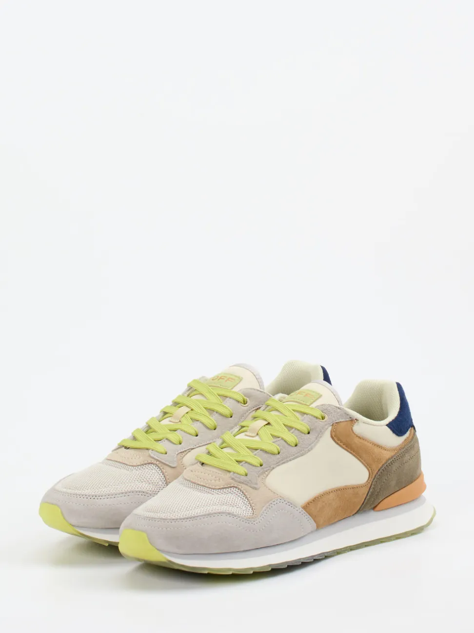THE HOFF BRAND – Sneaker aus Veloursleder und Mesh
