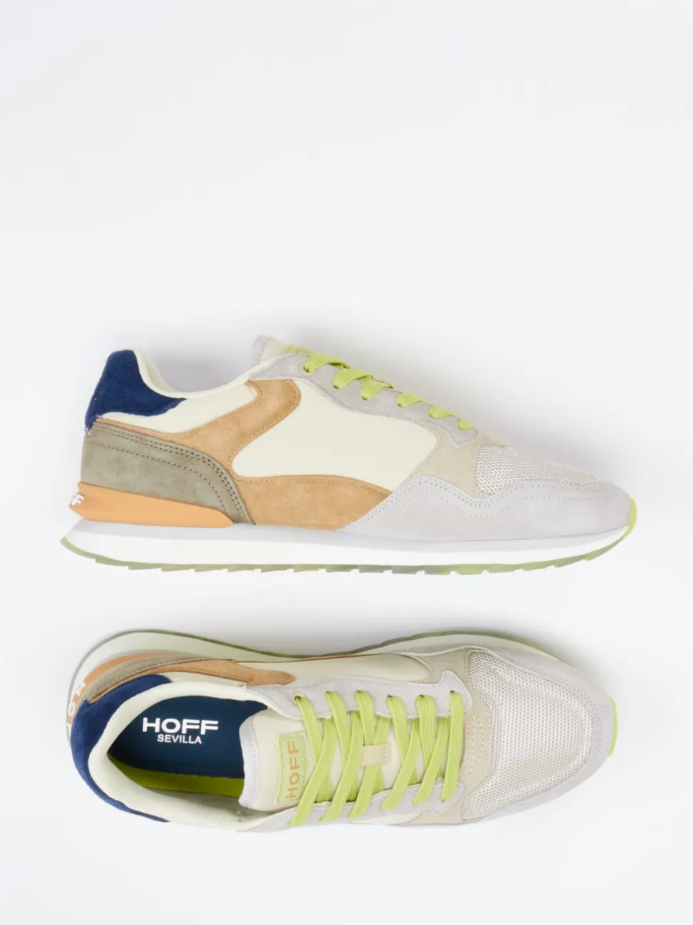 THE HOFF BRAND – Sneaker aus Veloursleder und Mesh