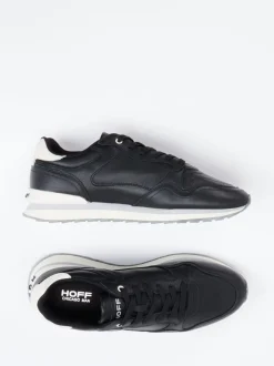 THE HOFF BRAND – Sneaker Chicago aus Leder Schwarz