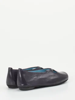 Thierry Rabotin – Ballerinas aus Lammleder Dunkelblau