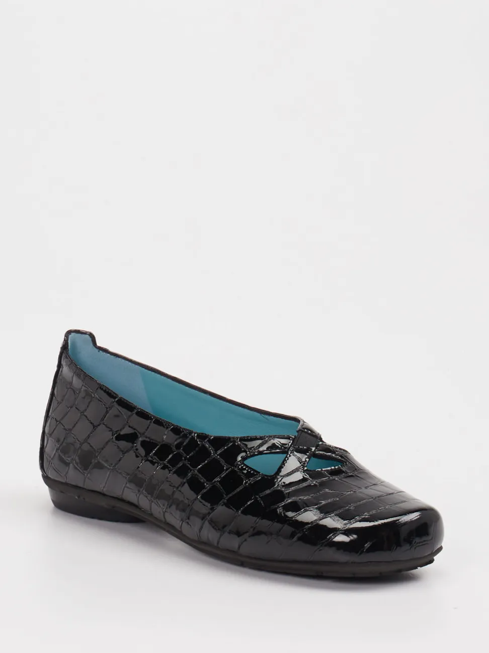Thierry Rabotin – Komfort-Ballerinas aus Leder schwarz