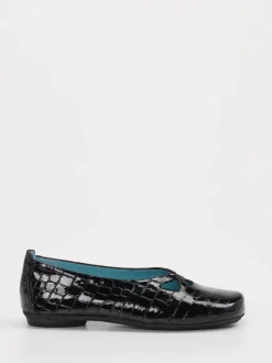 Thierry Rabotin – Komfort-Ballerinas aus Leder schwarz
