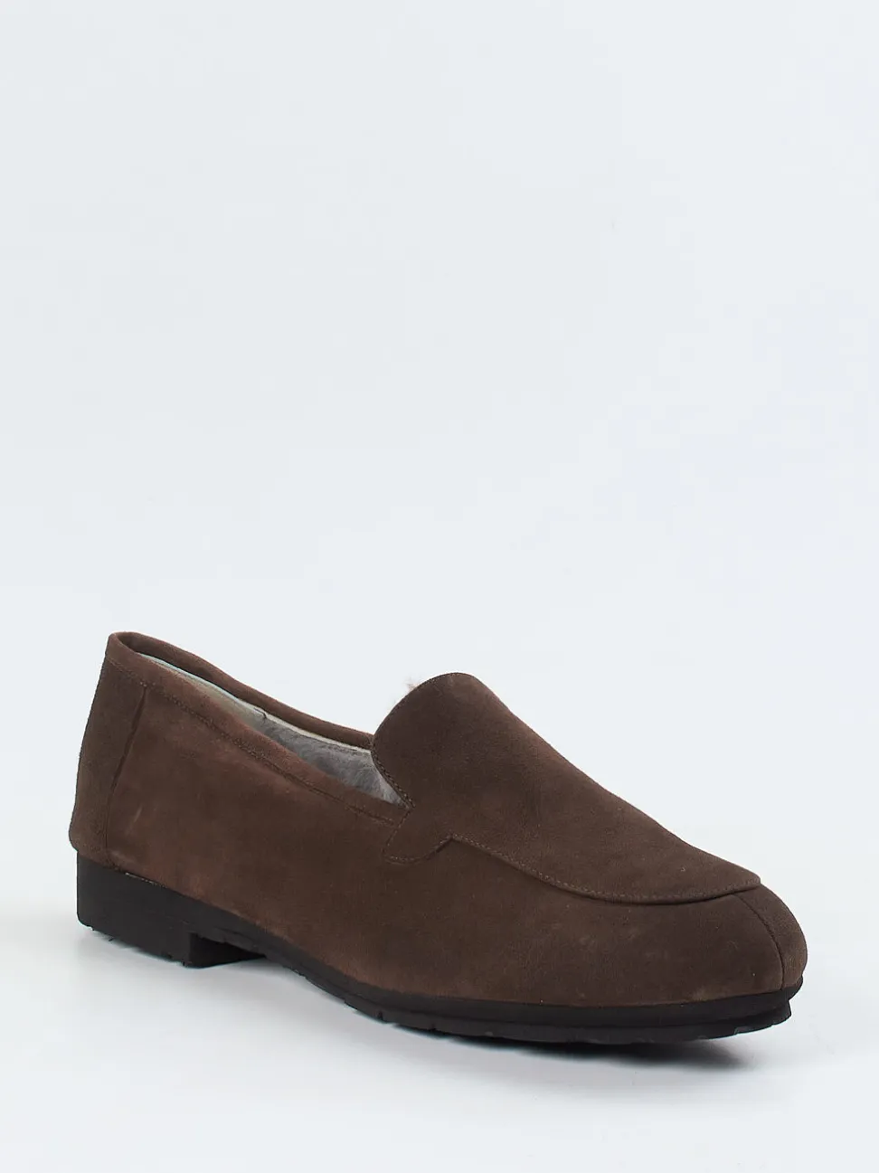 Thierry Rabotin – Loafer aus Veloursleder braun