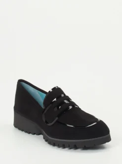 Thierry Rabotin – Loafer aus Veloursleder Schwarz