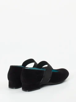 Thierry Rabotin – Mary Janes aus Veloursleder schwarz