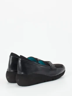 Thierry Rabotin – Plateau-Loafer aus Veloursleder Schwarz